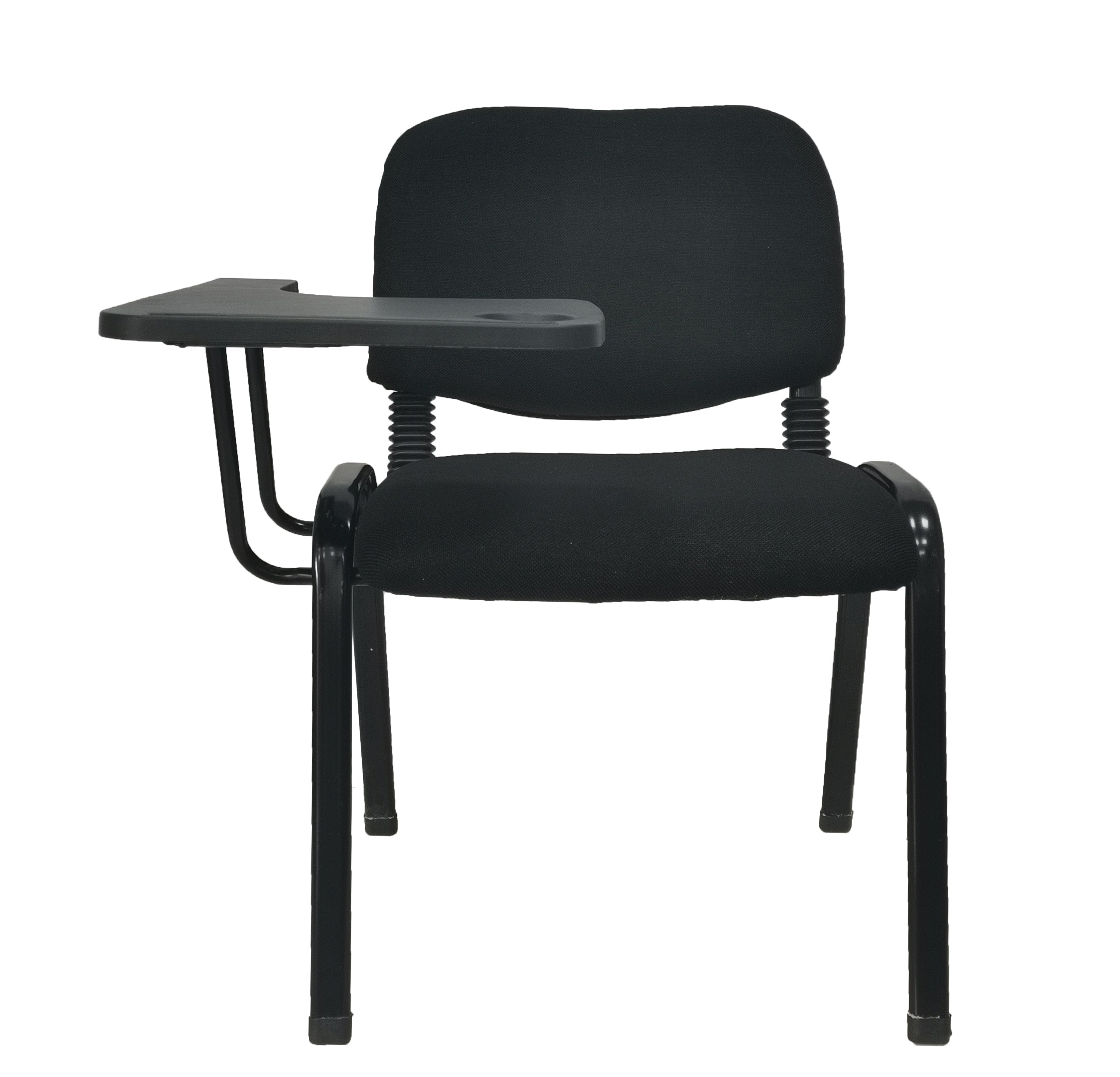Lecture Chair with Table Top for Classroom Lecture Training Conference (Set of 6-Black)-1