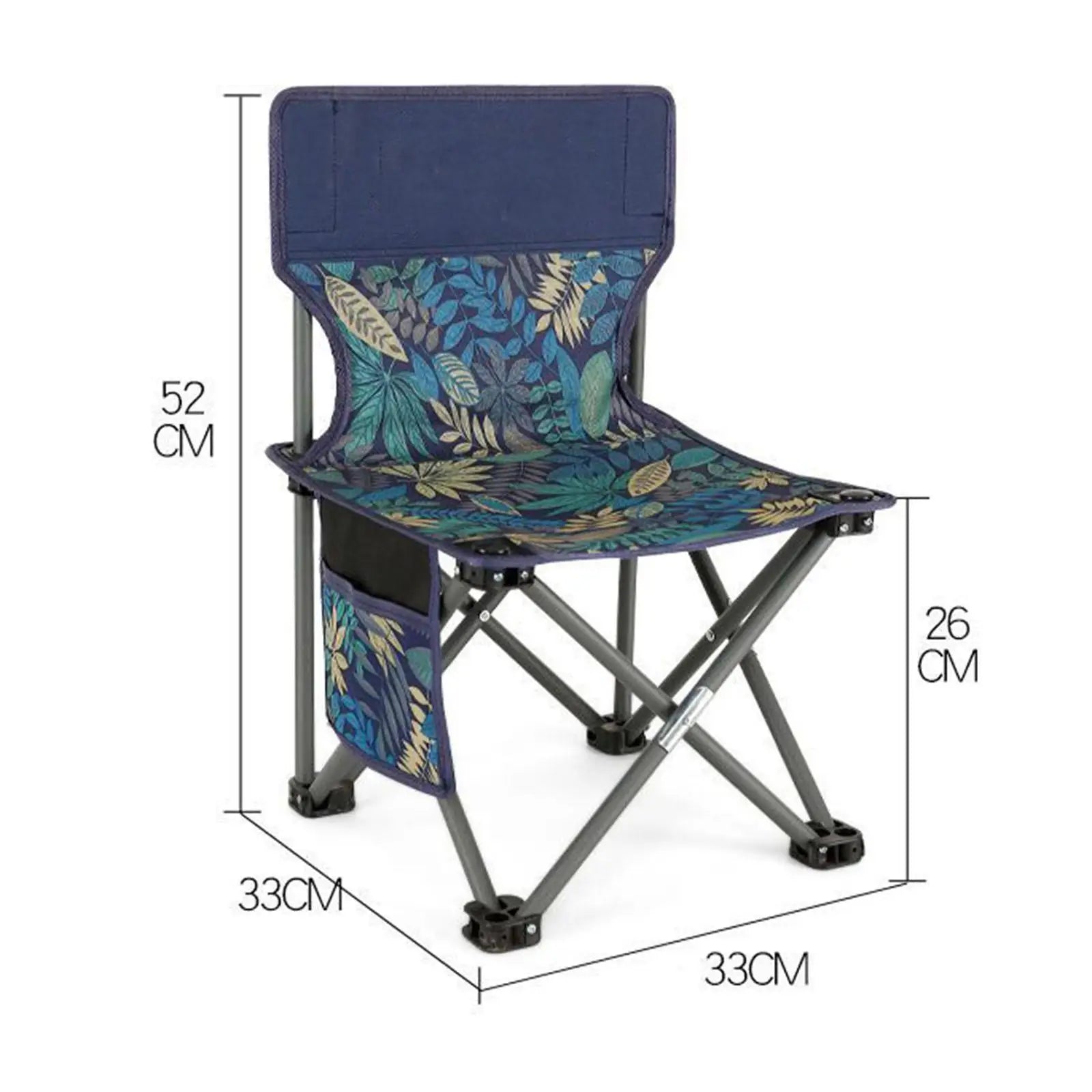 Portable Folding Chair – Lightweight Outdoor Camping Chair-1